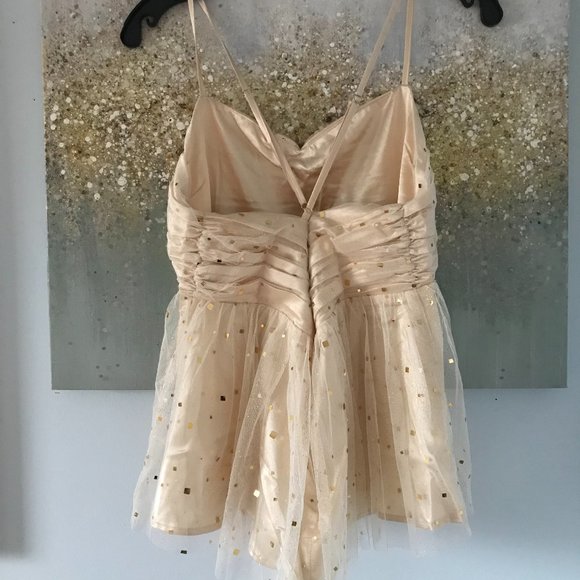 Endless Rose Gold Sparkle Tulle Top (NWT) - Picture 6 of 13
